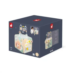 Janod Bouliers, Loopings & Panneaux D'Activités|Cubes & Pyramides*Maxi Cube Multi-activités Sweet Cocoon