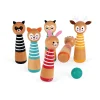 Janod Sports & Activités D'Extérieur*Mes premières quilles Happy Garden (bois)
