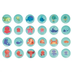 Janod Puzzles & Jeux De Mémo Pour Le Bain*Mémo de Bain Mes Bébés Animaux