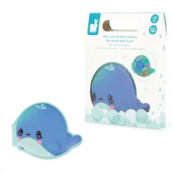 Janod Livres De Bain*Mon Livre de Bain Baleine