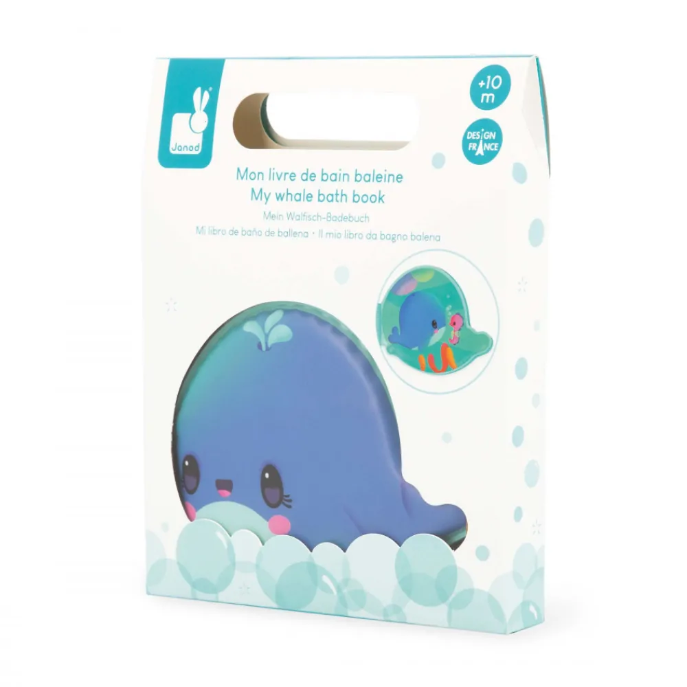 Janod Livres De Bain*Mon Livre de Bain Baleine