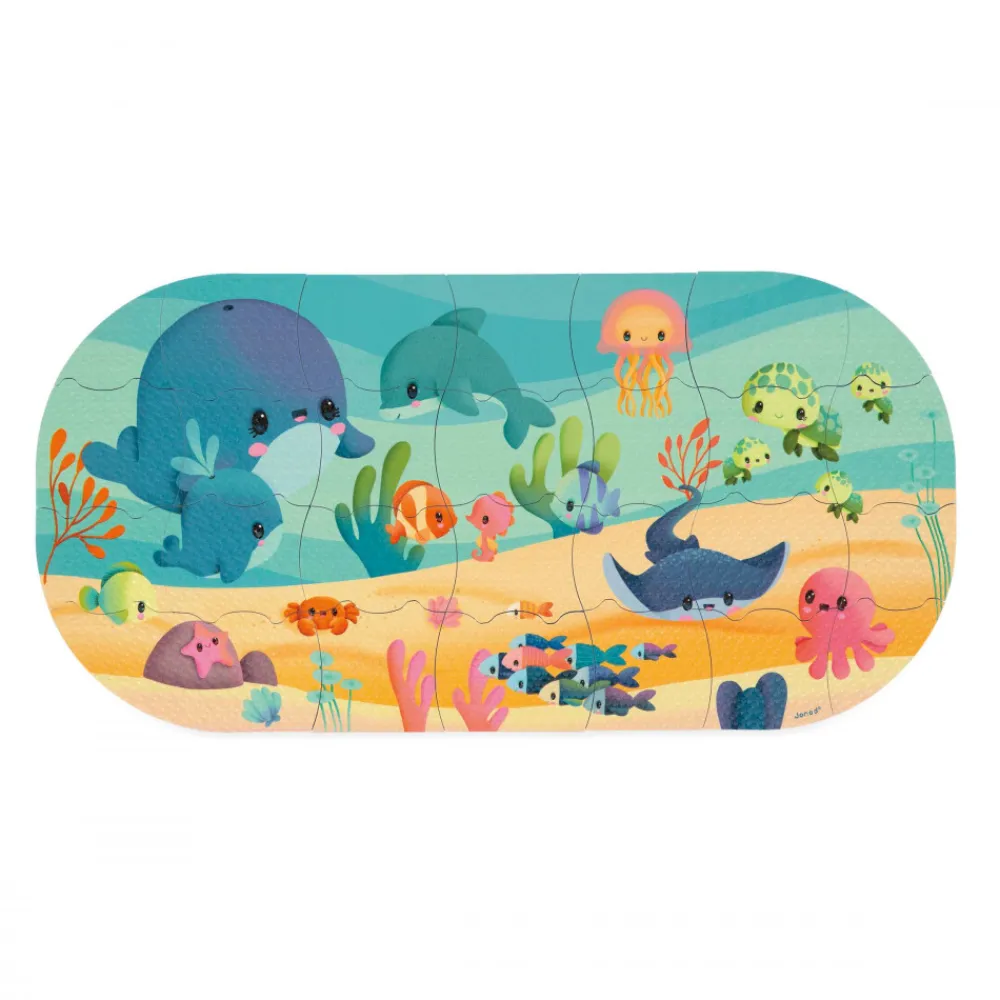 Janod Puzzles & Jeux De Mémo Pour Le Bain*Mon Puzzle de Bain Océan