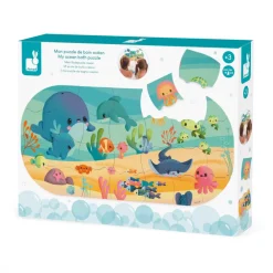 Janod Puzzles & Jeux De Mémo Pour Le Bain*Mon Puzzle de Bain Océan