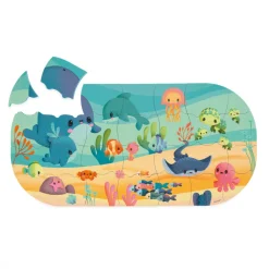 Janod Puzzles & Jeux De Mémo Pour Le Bain*Mon Puzzle de Bain Océan