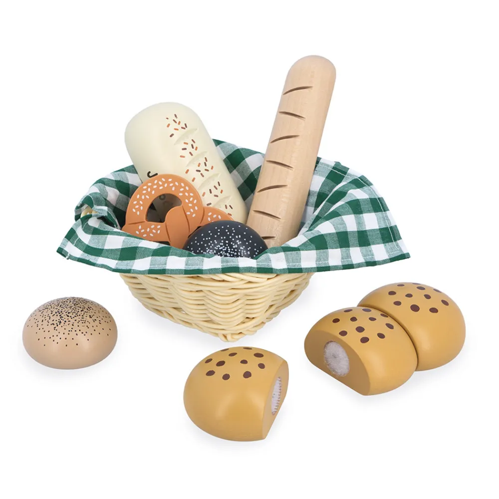 Janod Cuisines, Dinettes & Marchandes*Panier Boulangerie Mamie Soleil