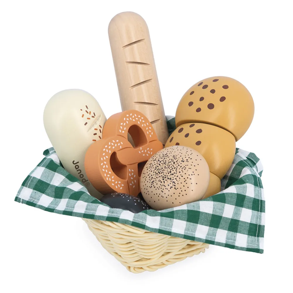Janod Cuisines, Dinettes & Marchandes*Panier Boulangerie Mamie Soleil