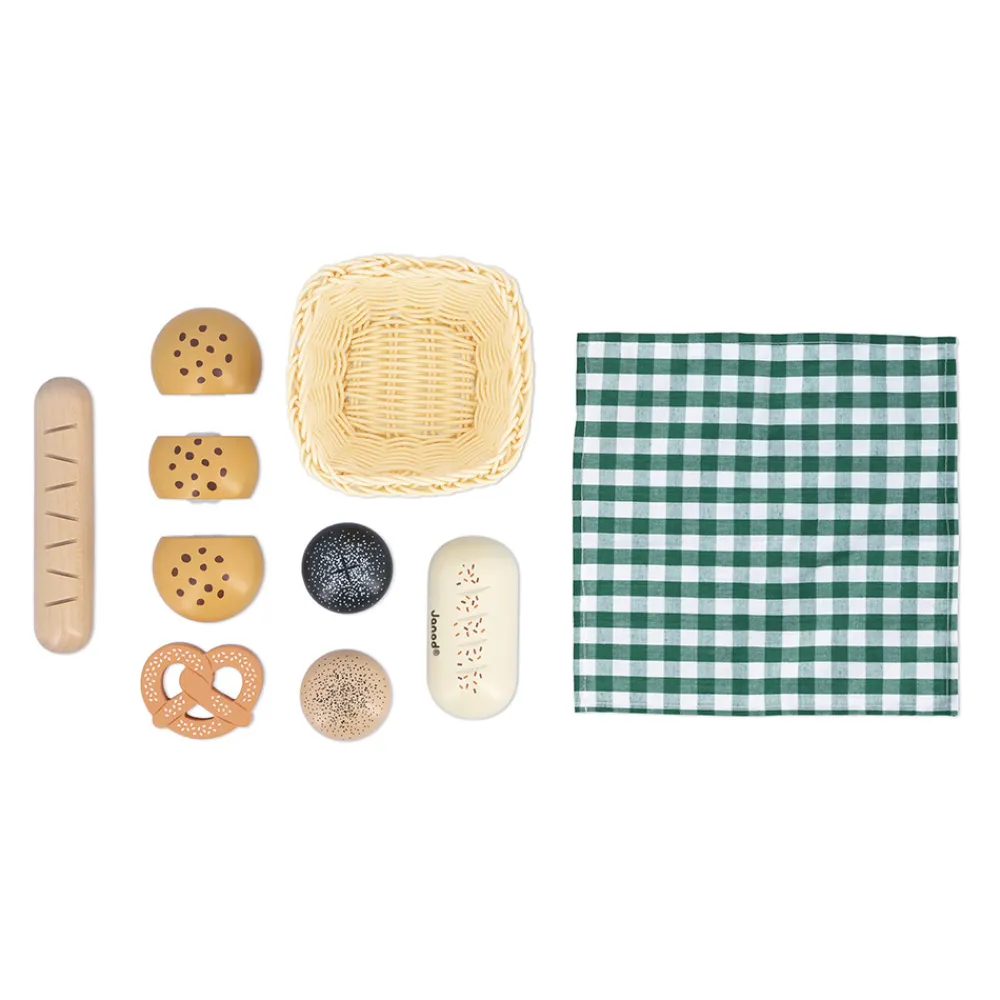 Janod Cuisines, Dinettes & Marchandes*Panier Boulangerie Mamie Soleil