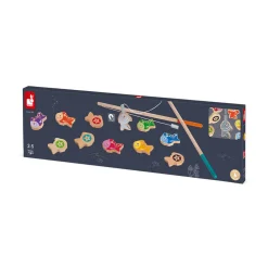 Janod Jeux De Pêche À La Ligne|Jouets Magnétiques*Pêche à La Ligne (bois)