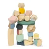 Janod Jeux Éducatifs Maternelle|Formes & Couleurs*Pierres à Empiler Sweet Cocoon (bois)
