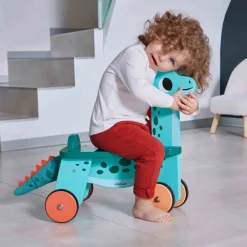 Janod Jouets À Bascule, Porteurs & Chariots*Porteur Portosaurus