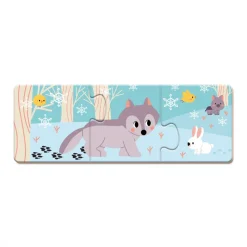 Janod Jeux Éducatifs Maternelle|Jeux Éducatifs Science & Géographie*Puzzle Animaux Les Empreintes - Partenariat WWF®