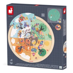 Janod Jeux Éducatifs Maternelle|Jeux Éducatifs Science & Géographie*Puzzle d'Observation - Jardin