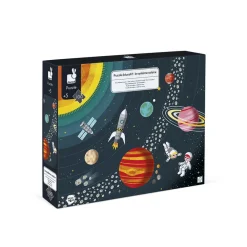 Janod Jeux Éducatifs Primaire|Jeux Éducatifs Science & Géographie*Puzzle éducatif Système Solaire 100 pièces