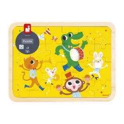 Janod Puzzles 20 À 49 Pièces|Puzzles En Bois Premier Âge*Puzzle en bois C'est la fête 24 pièces