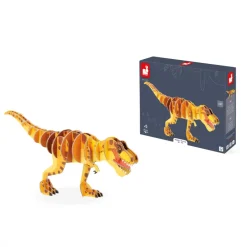 Janod Puzzles Fabriqués En France|Puzzles Éducatifs*Puzzle en volume le T-Rex