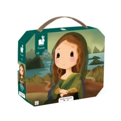 Janod Puzzles Fabriqués En France|Puzzles 50 À 149 Pièces*Puzzle Inspiré de De Vinci 100 pièces