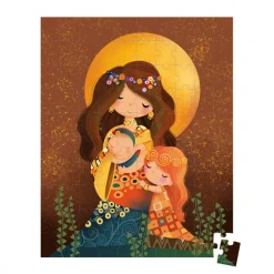 Janod Puzzles Fabriqués En France|Puzzles 50 À 149 Pièces*Puzzle Inspiré de Klimt 100 pièces