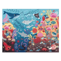 Janod Puzzles Éducatifs|Puzzles 20 À 49 Pièces*Puzzle Magique l'Océan 24 pièces