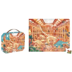 Janod Puzzles Fabriqués En France|Puzzles 50 À 149 Pièces*Puzzle Musée Histoire Naturelle 100 pièces