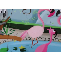 Janod Puzzles 20 À 49 Pièces*Puzzle Tactile 'Journée Zoo' 20 pièces