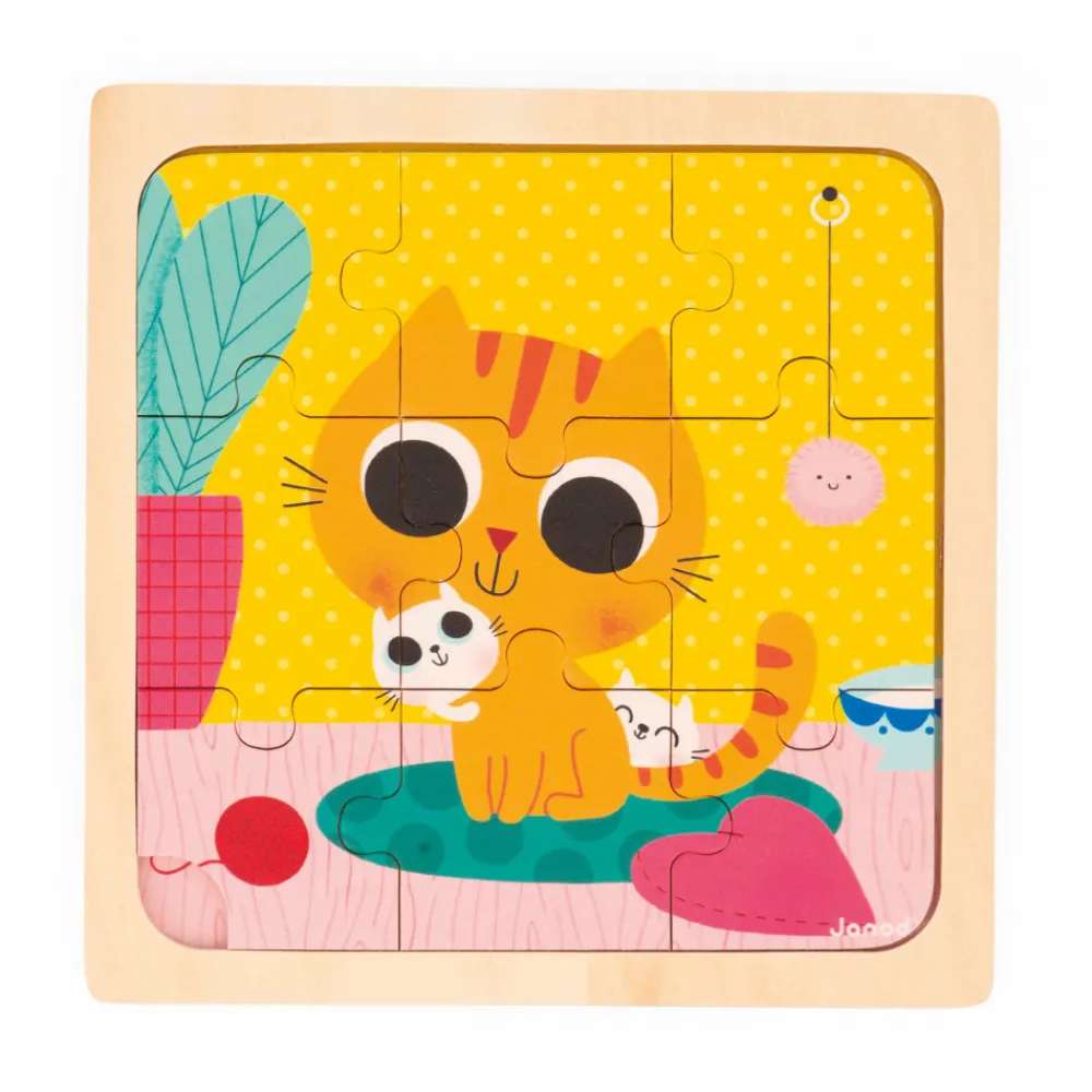 Janod Puzzles En Bois Premier Âge|Puzzles En Bois Premier Âge*Puzzle Trio