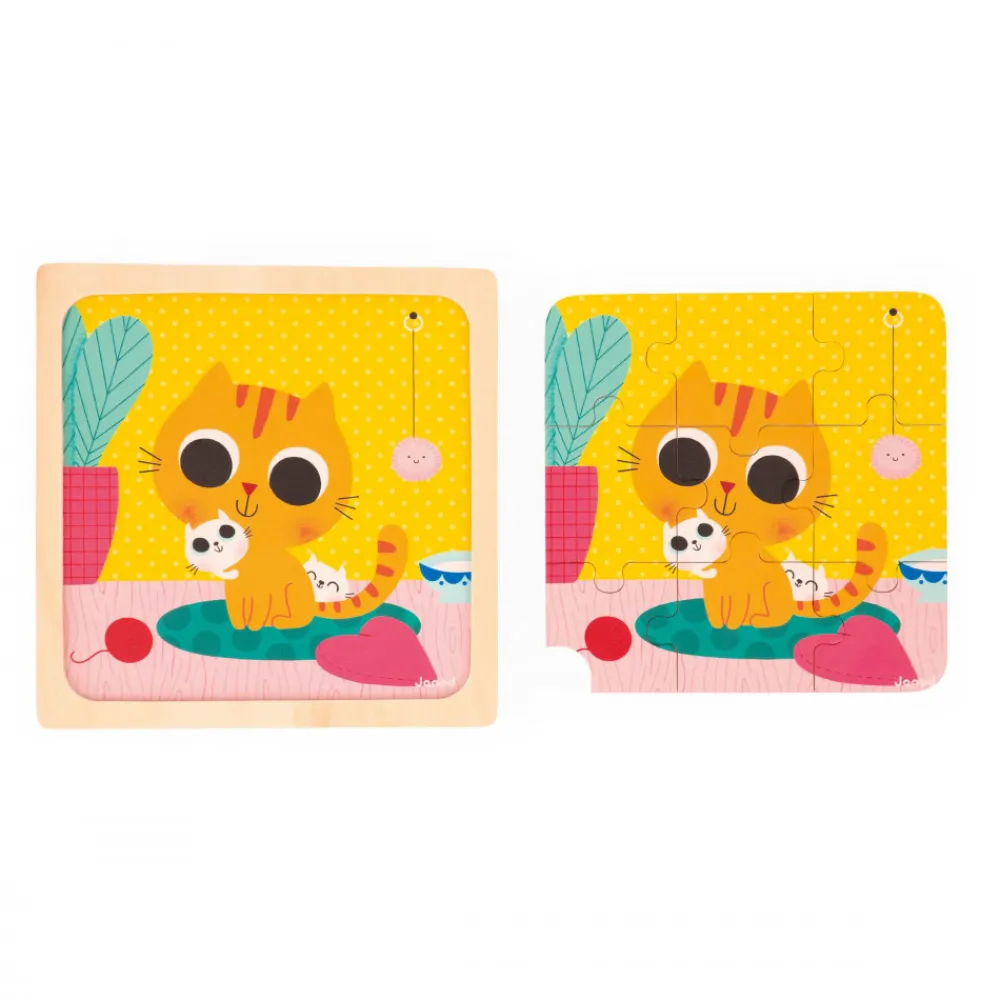 Janod Puzzles En Bois Premier Âge|Puzzles En Bois Premier Âge*Puzzle Trio