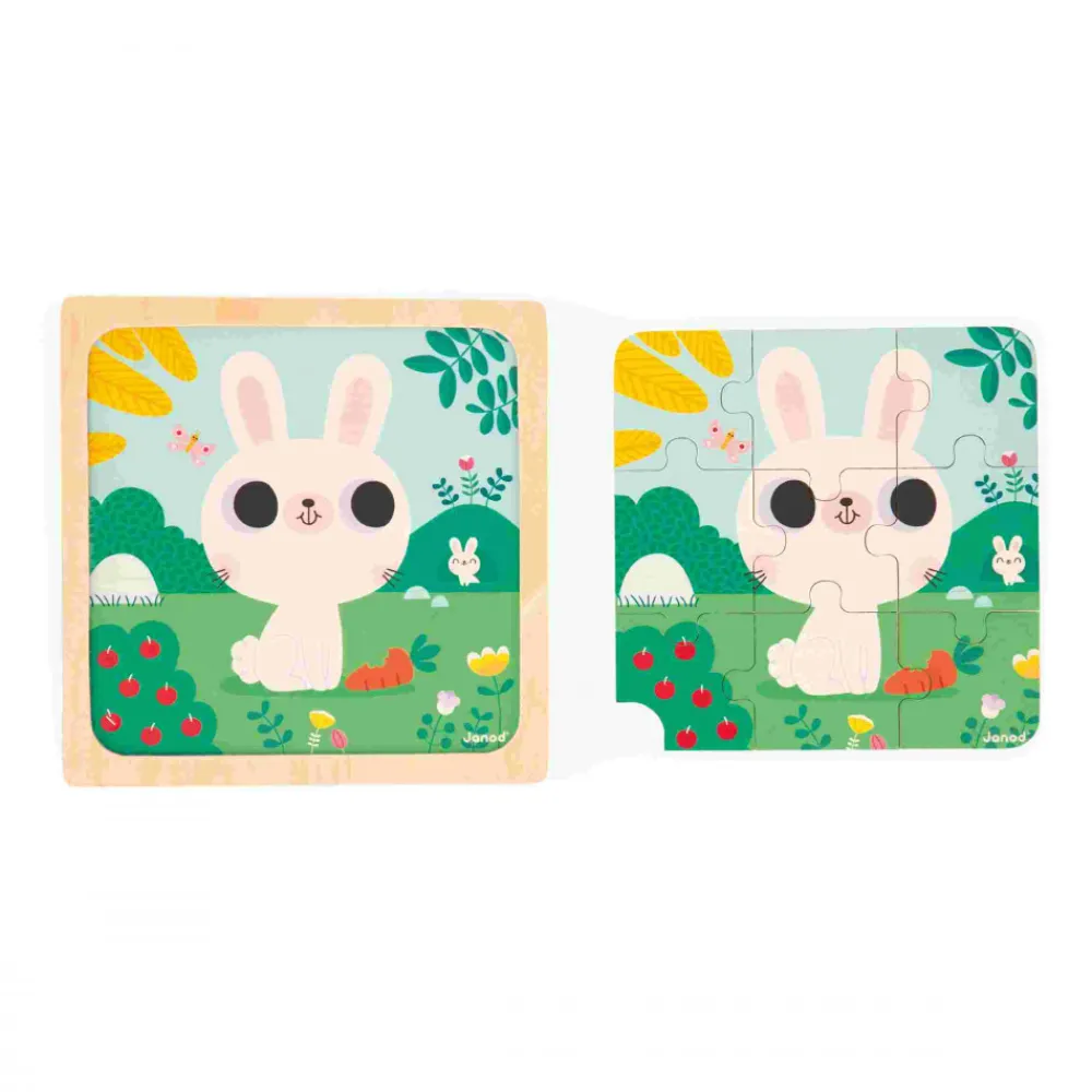 Janod Puzzles En Bois Premier Âge|Puzzles En Bois Premier Âge*Puzzle Trio