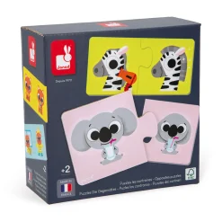 Janod Puzzles 20 À 49 Pièces*Puzzles les Contraires