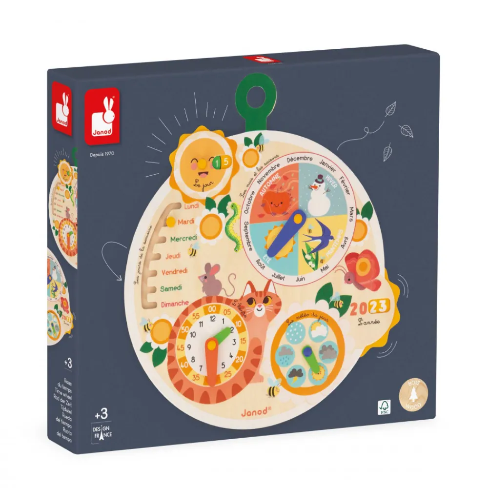 Janod Jeux Éducatifs Primaire|Jeux Éducatifs Maternelle*Roue du Temps