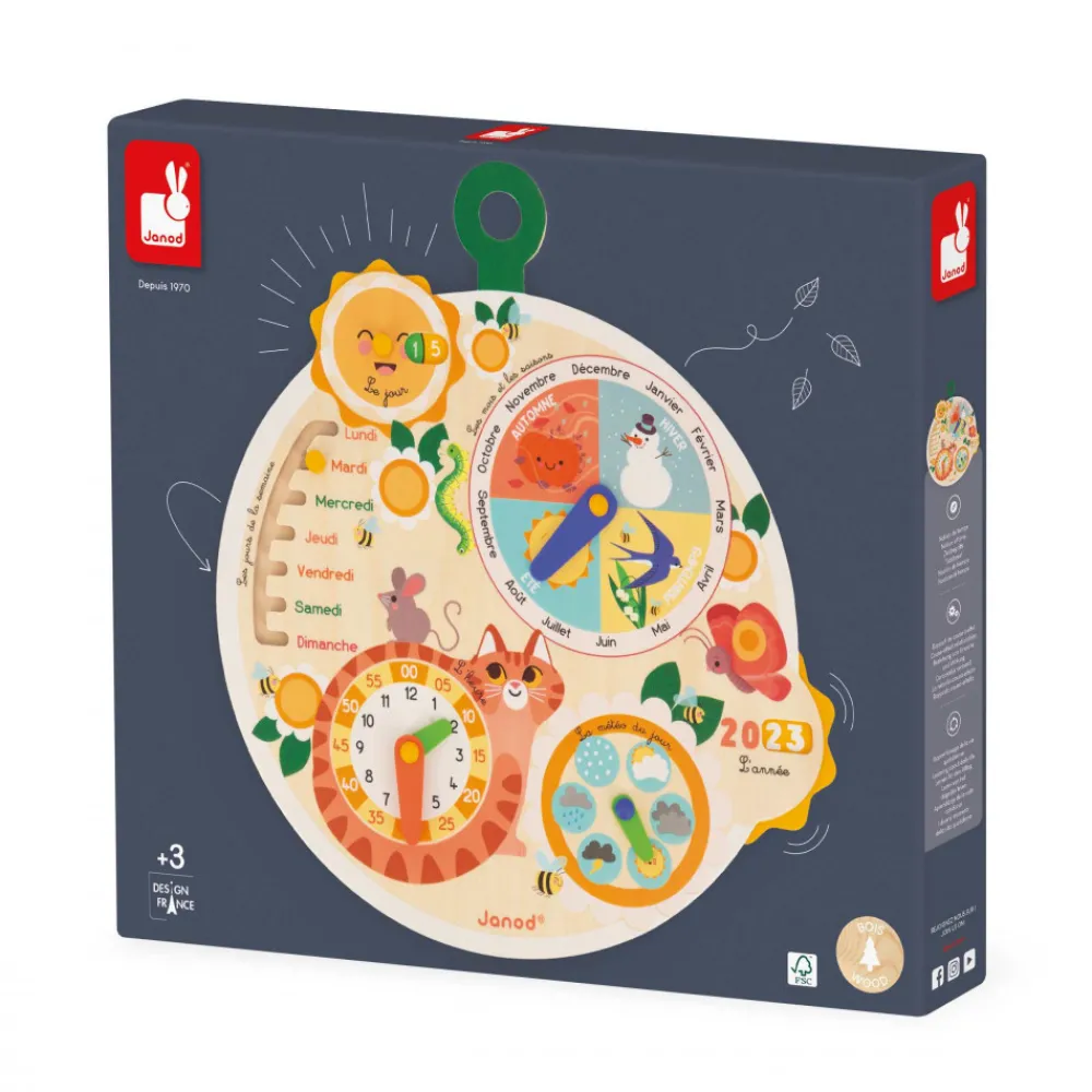 Janod Jeux Éducatifs Primaire|Jeux Éducatifs Maternelle*Roue du Temps