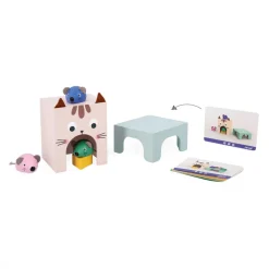 Janod Jeux Éducatifs Maternelle|Jeux Éducatifs Science & Géographie*Se Repérer dans l'Espace - Chat et Souris