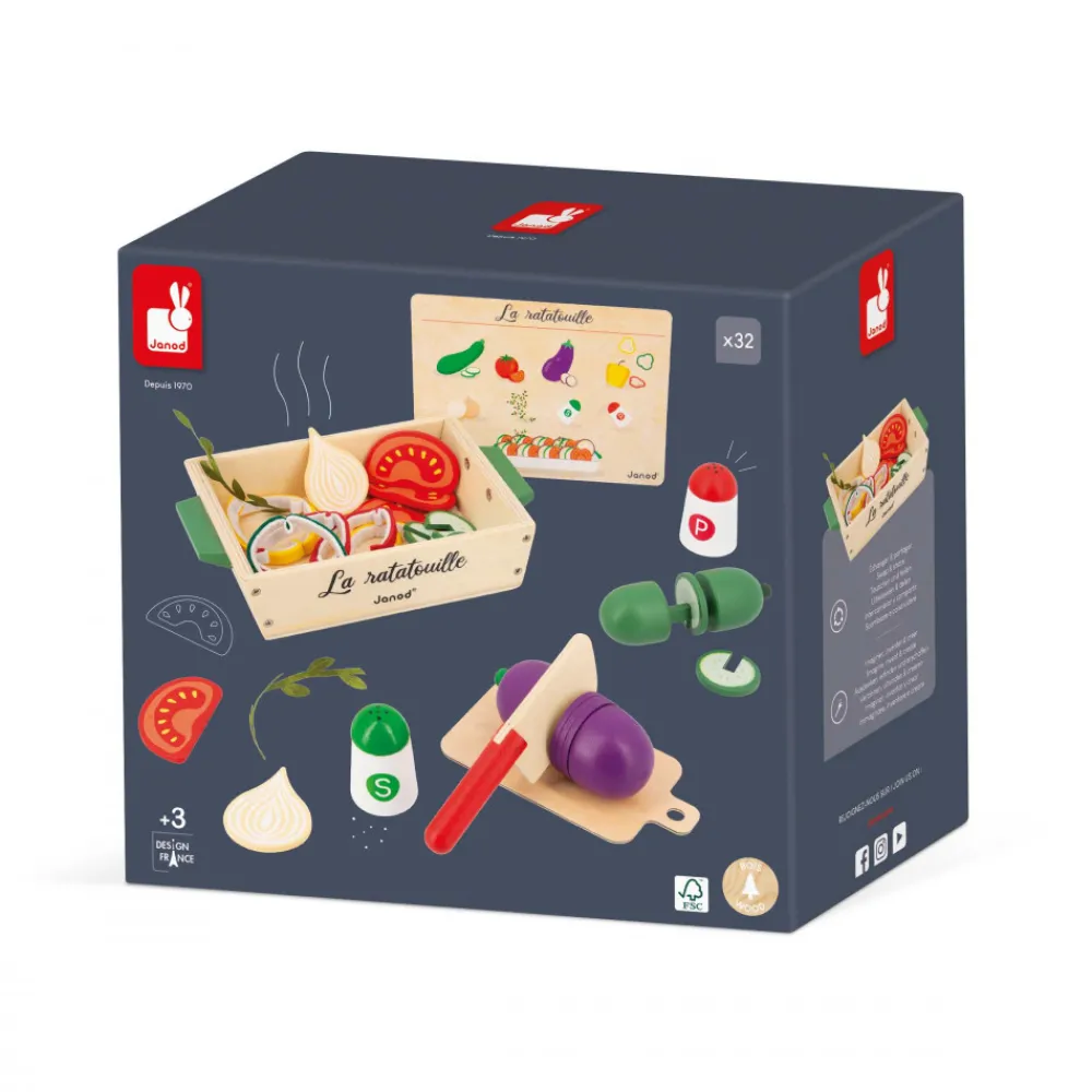 Janod Cuisines, Dinettes & Marchandes*Set Ratatouille