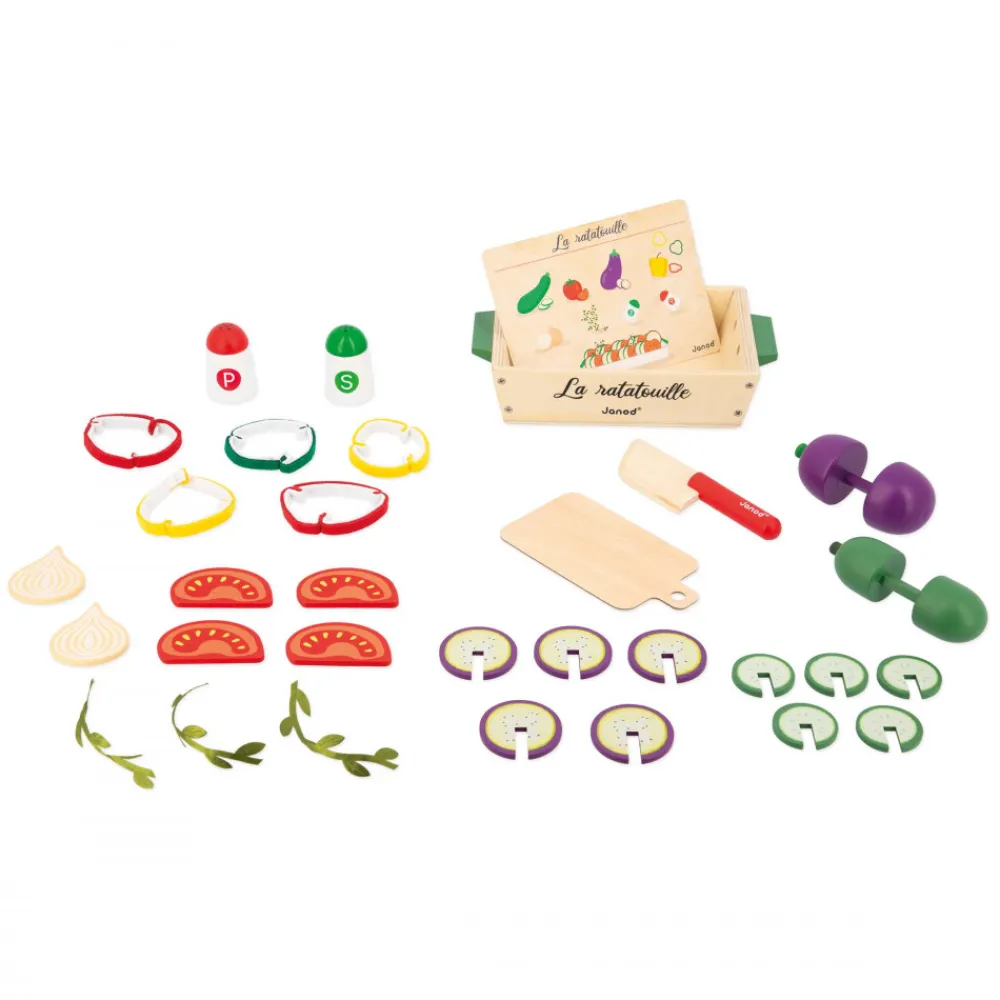 Janod Cuisines, Dinettes & Marchandes*Set Ratatouille