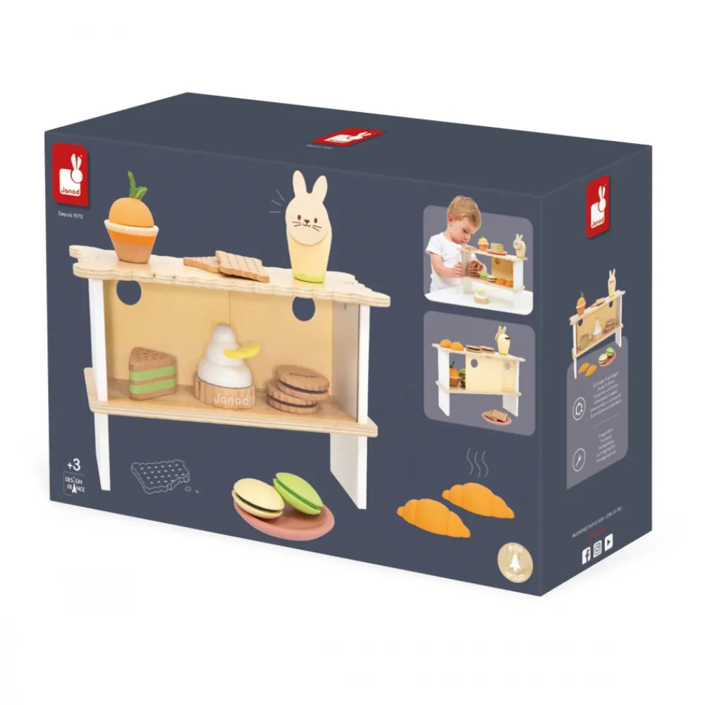 Janod Imitation Métiers|Cuisines, Dinettes & Marchandes*Stand de Pâtisseries