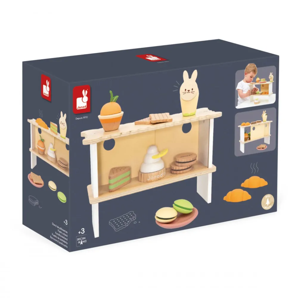 Janod Imitation Métiers|Cuisines, Dinettes & Marchandes*Stand de Pâtisseries