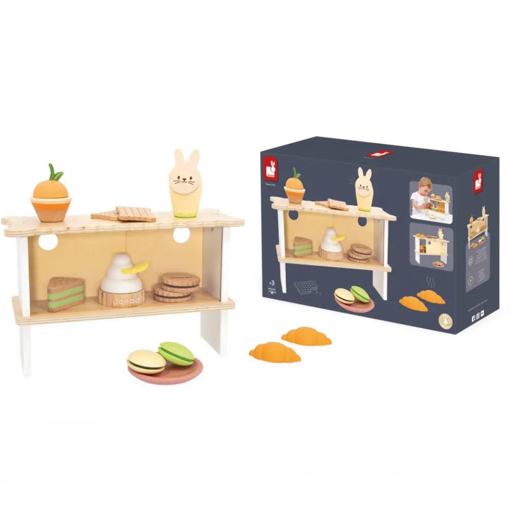 Janod Imitation Métiers|Cuisines, Dinettes & Marchandes*Stand de Pâtisseries