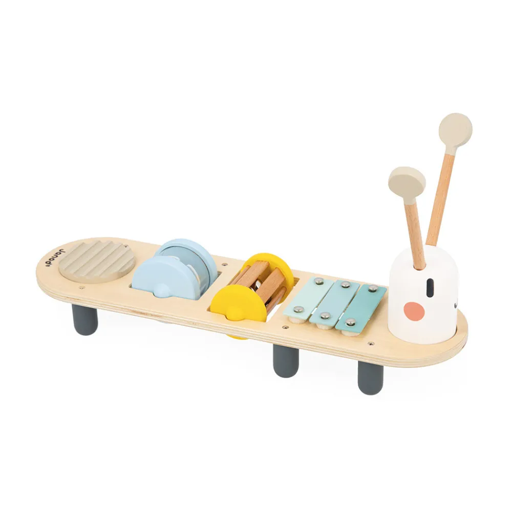 Janod Jouets Musicaux*Stand d'Éveil Sonore Chenille Sweet Cocoon