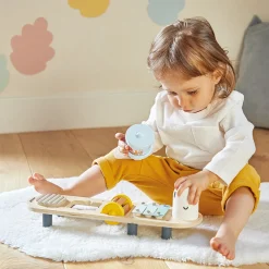 Janod Jouets Musicaux*Stand d'Éveil Sonore Chenille Sweet Cocoon