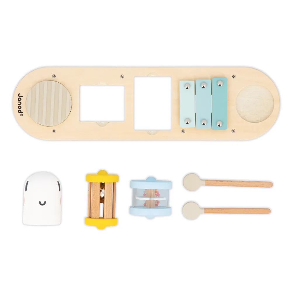 Janod Jouets Musicaux*Stand d'Éveil Sonore Chenille Sweet Cocoon