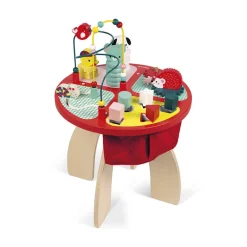 Janod Formes & Couleurs|Bouliers, Loopings & Panneaux D'Activités*Table d'activités Baby Forest (bois)