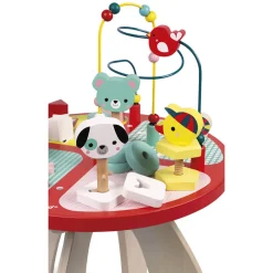 Janod Formes & Couleurs|Bouliers, Loopings & Panneaux D'Activités*Table d'activités Baby Forest (bois)