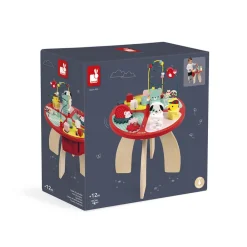 Janod Formes & Couleurs|Bouliers, Loopings & Panneaux D'Activités*Table d'activités Baby Forest (bois)