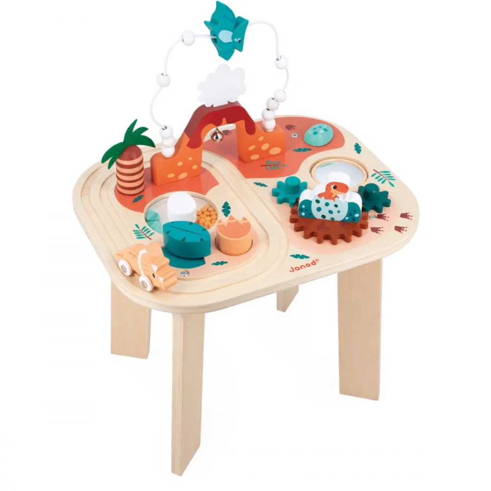 Janod Formes & Couleurs|Bouliers, Loopings & Panneaux D'Activités*Table d'Activités Dino