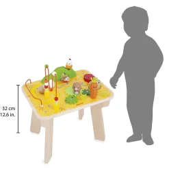 Janod Tracteurs & Animaux De La Ferme|Formes & Couleurs*Table d'Activités Ferme en bois
