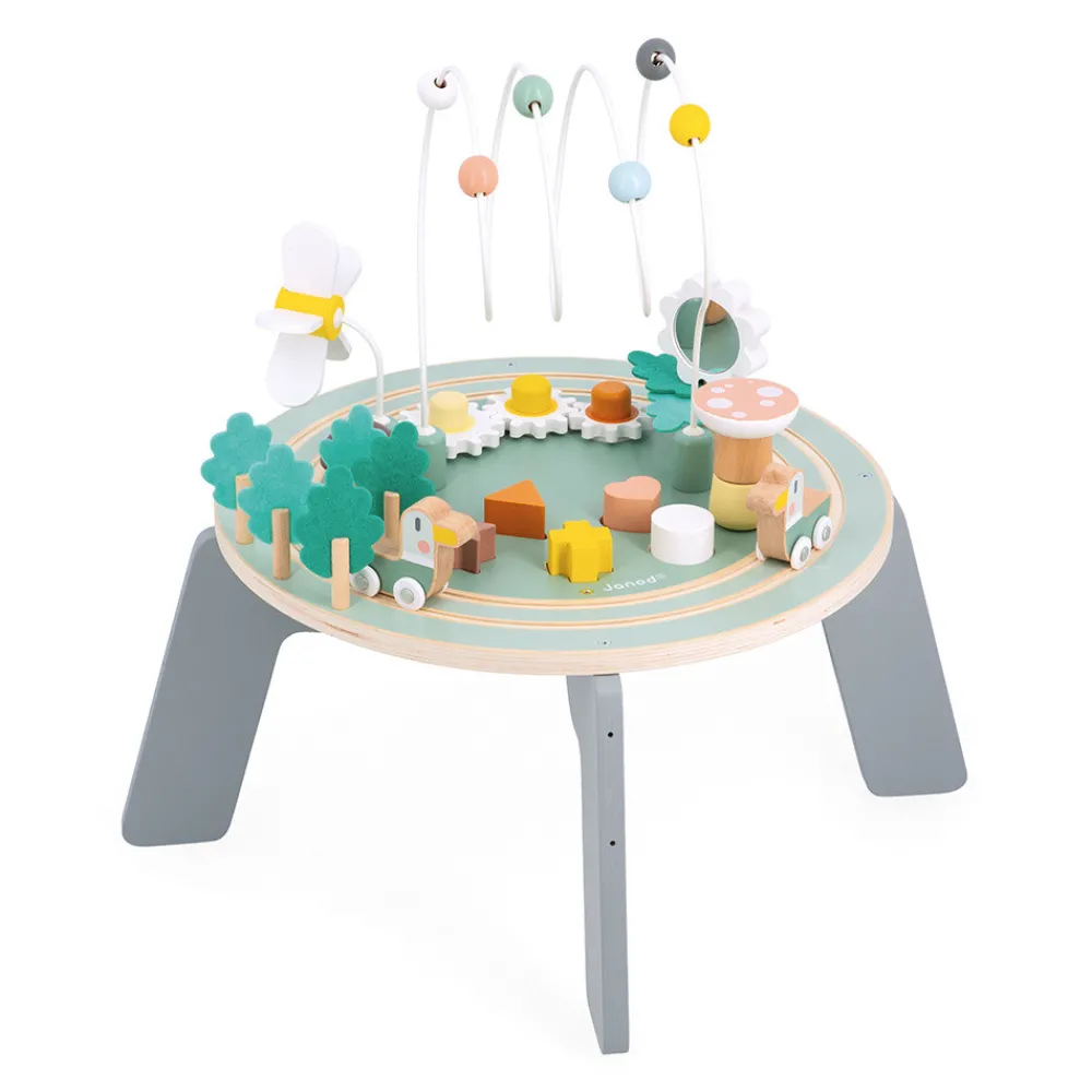 Janod Bouliers, Loopings & Panneaux D'Activités|Manipulation & Encastrement*Table d'Activités Jardin Sweet Cocoon