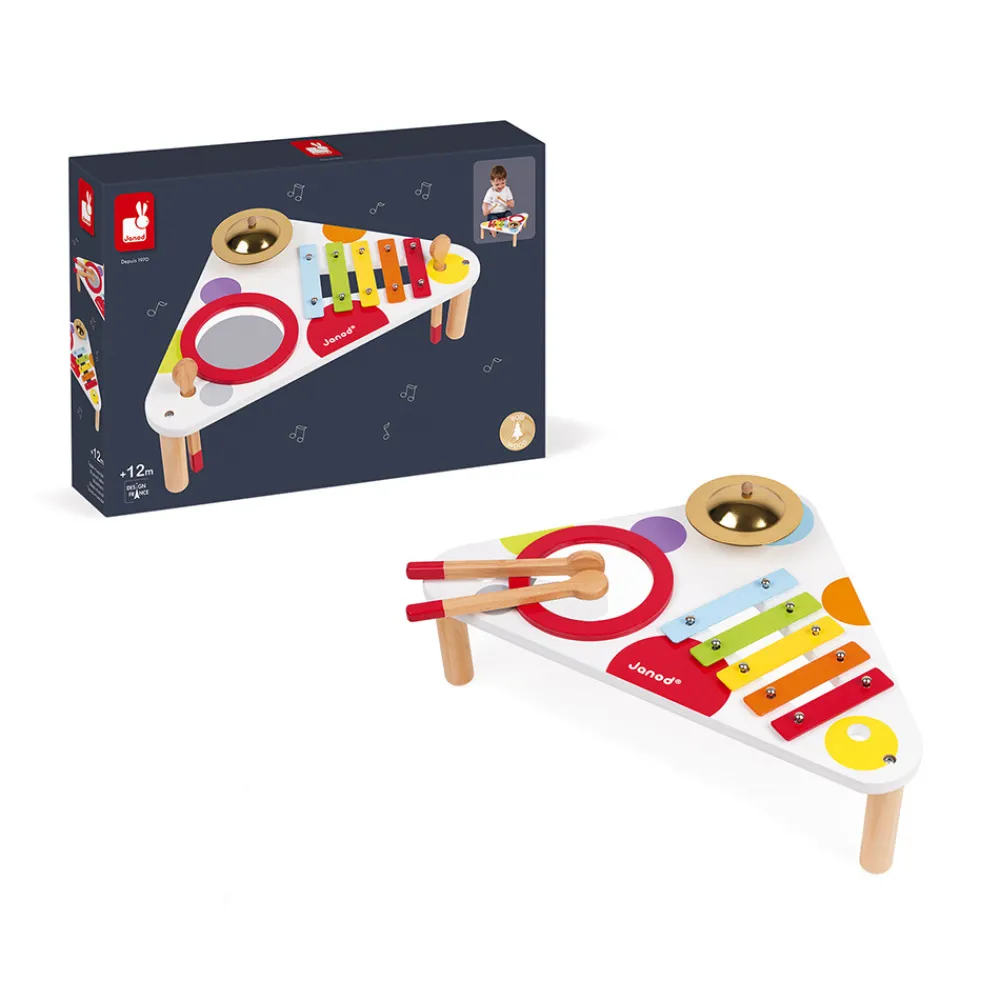 Janod Jouets Musicaux|Jouets Musicaux*Table Musicale Confetti (bois)