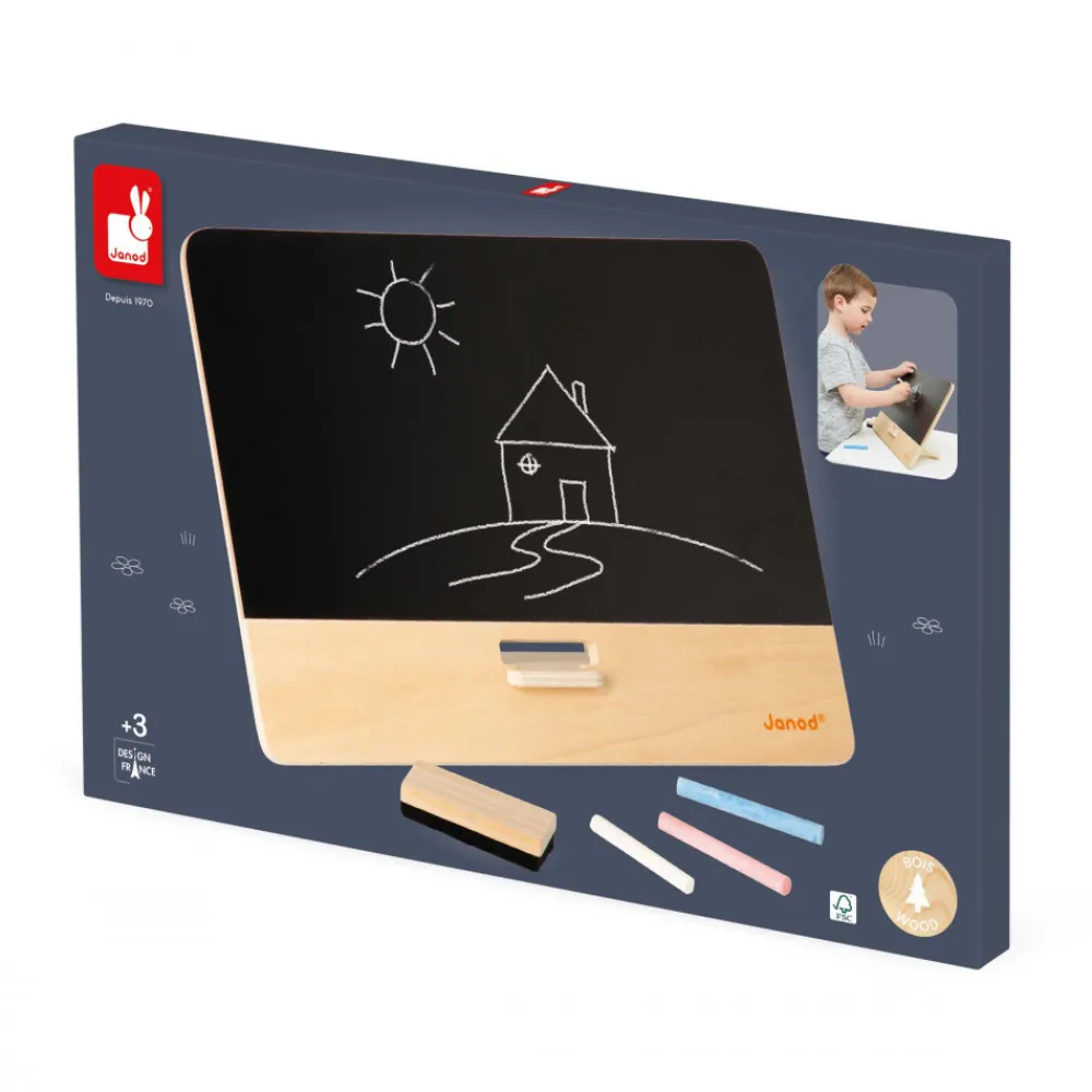Janod Tableaux, Ardoises & Magnets*Tableau Noir Intemporel