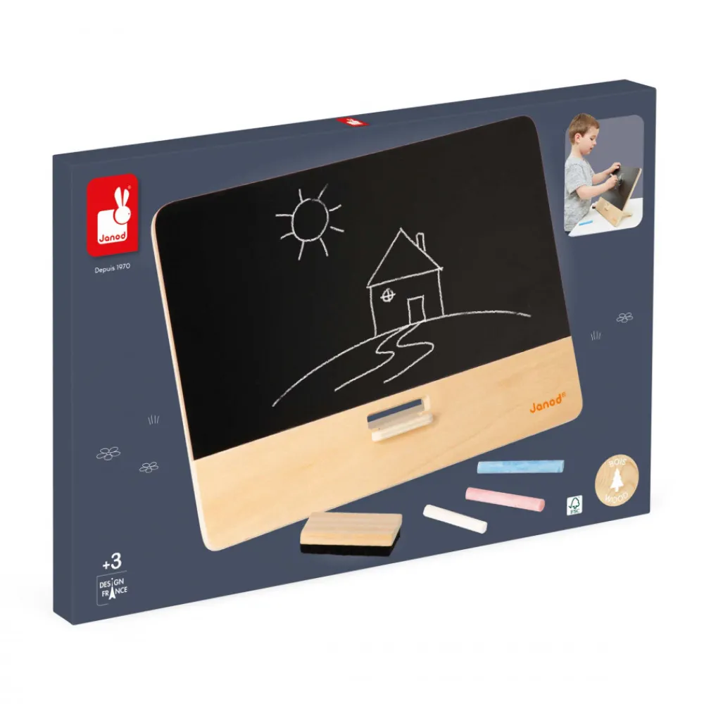 Janod Tableaux, Ardoises & Magnets*Tableau Noir Intemporel