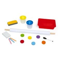 Janod Tableaux, Ardoises & Magnets|Jeux Éducatifs Primaire*Tableau Réglable Splash (bois)