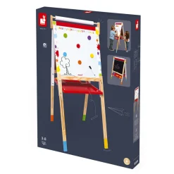 Janod Tableaux, Ardoises & Magnets|Jeux Éducatifs Primaire*Tableau Réglable Splash (bois)